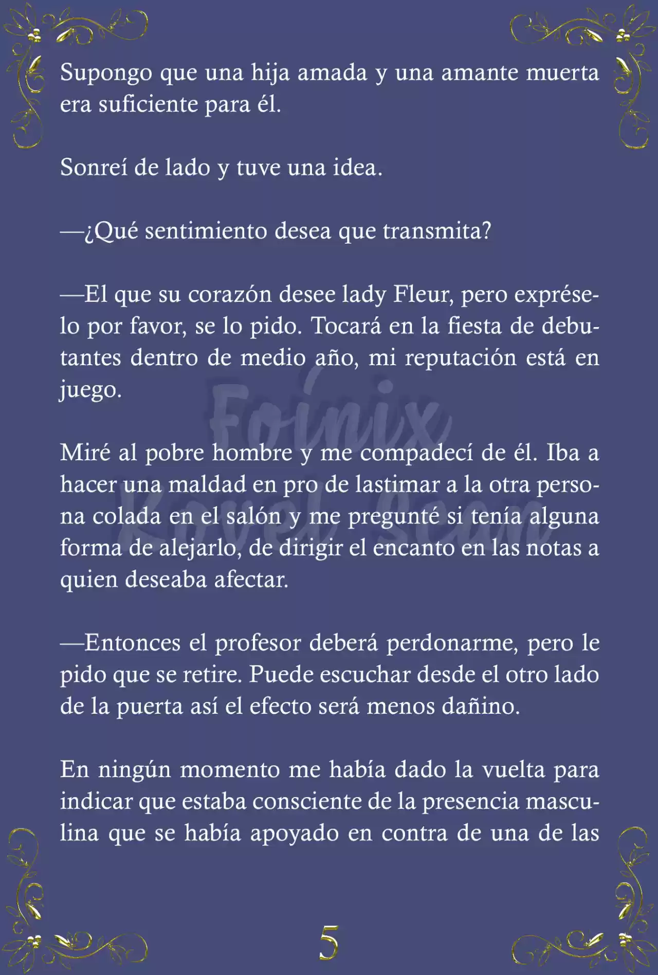 Fleur (Novela) - Capítulo 19 - Página 6 - LectorTMOo