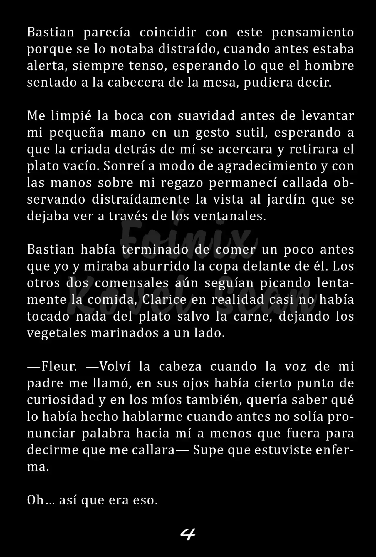 Fleur (Novela) - Capítulo 3 - Página 5 - LectorTMOo