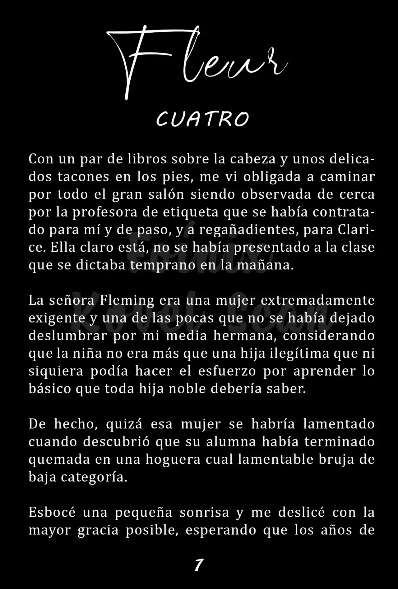 Fleur (Novela) - Capítulo 4 - Página 2 - LectorTMOo