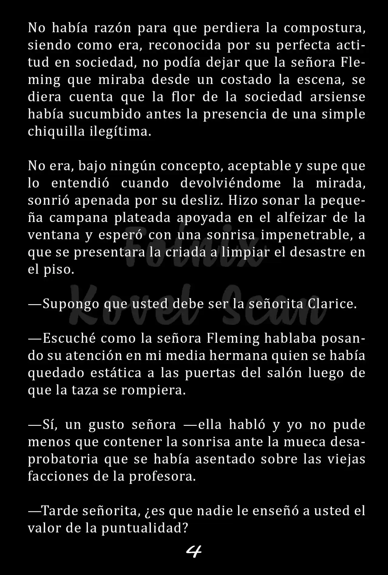 Fleur (Novela) - Capítulo 4 - Página 5 - LectorTMOo
