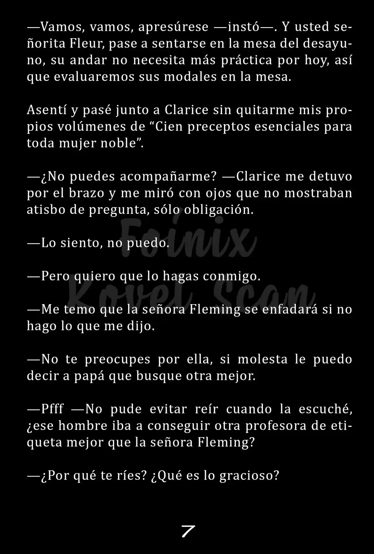 Fleur (Novela) - Capítulo 4 - Página 8 - LectorTMOo