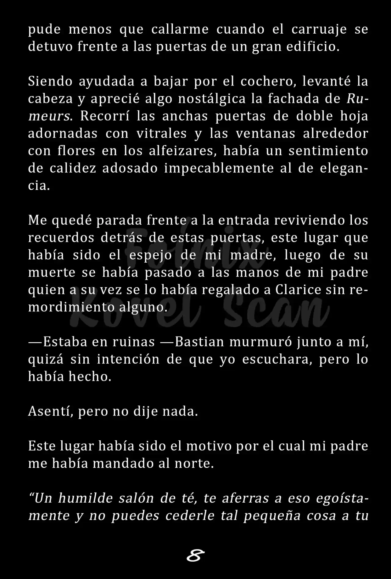 Fleur (Novela) - Capítulo 5 - Página 9 - LectorTMOo