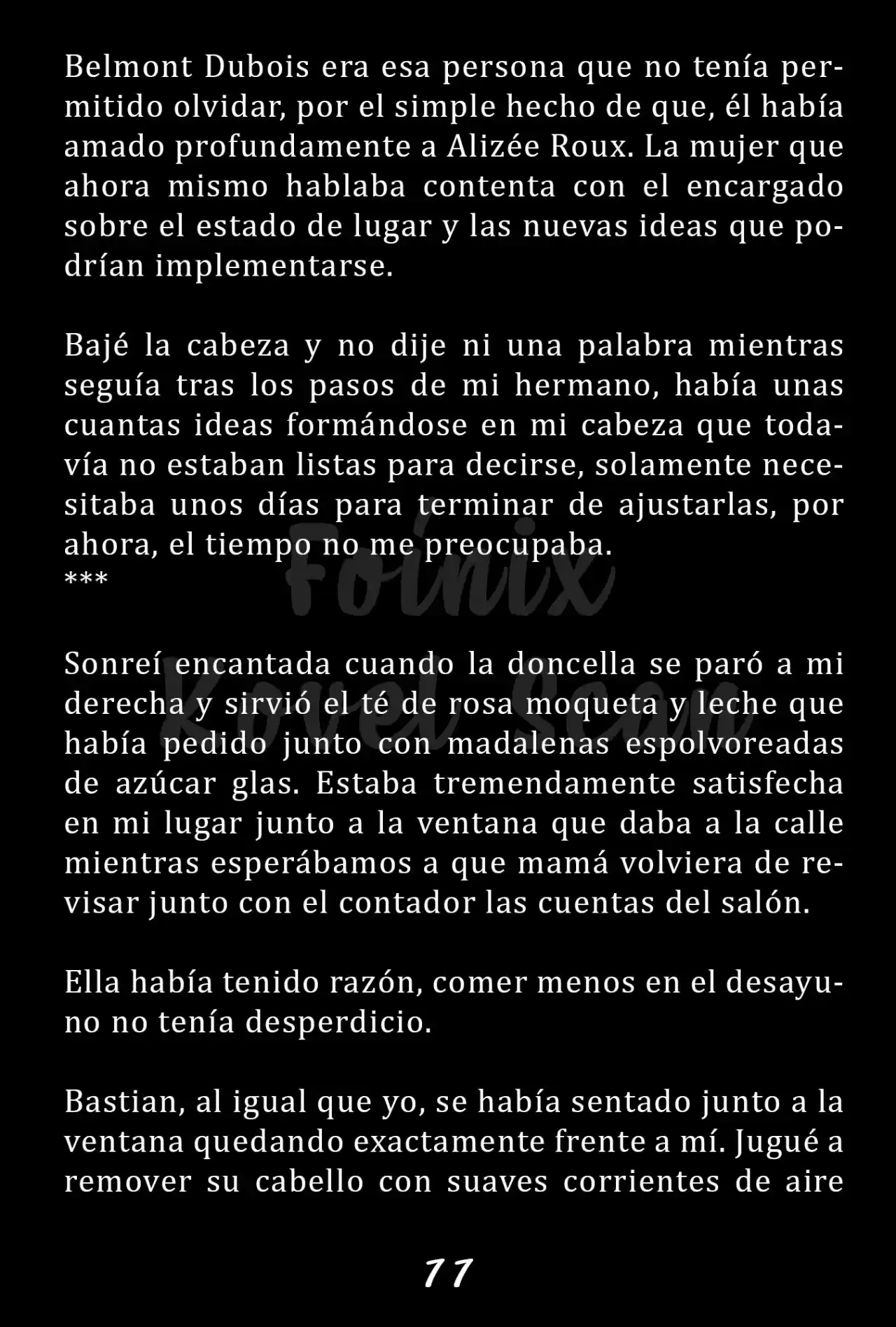 Fleur (Novela) - Capítulo 5 - Página 12 - LectorTMOo