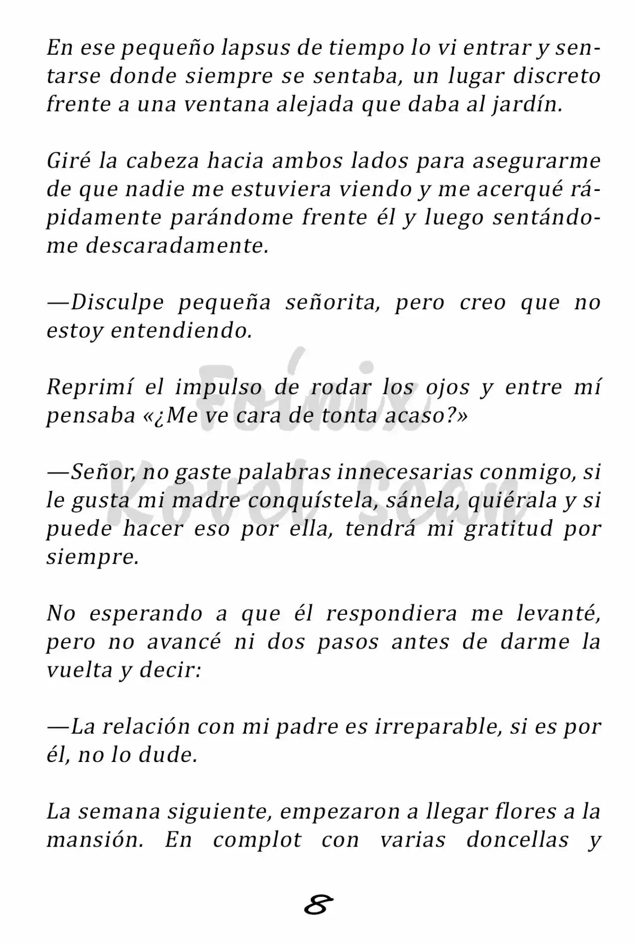Fleur (Novela) - Capítulo 7 - Página 9 - LectorTMOo