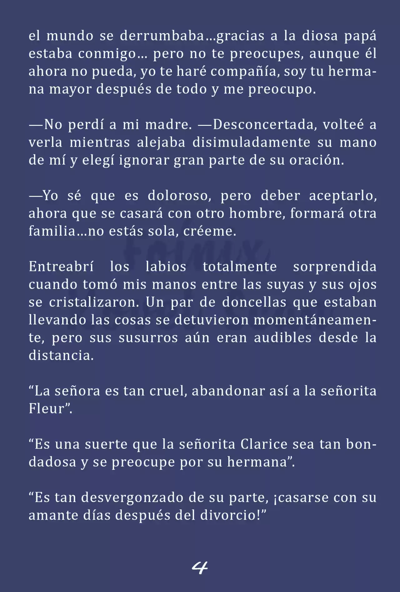 Fleur (Novela) - Capítulo 8 - Página 5 - LectorTMOo