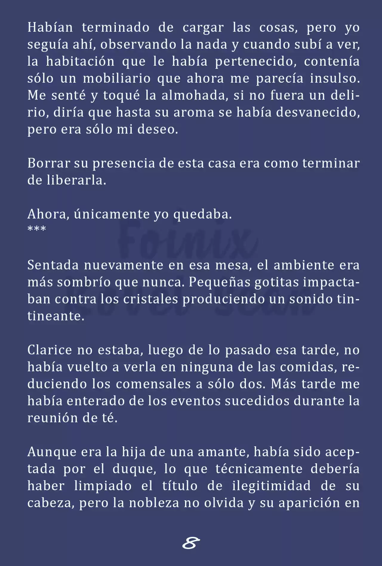 Fleur (Novela) - Capítulo 8 - Página 9 - LectorTMOo