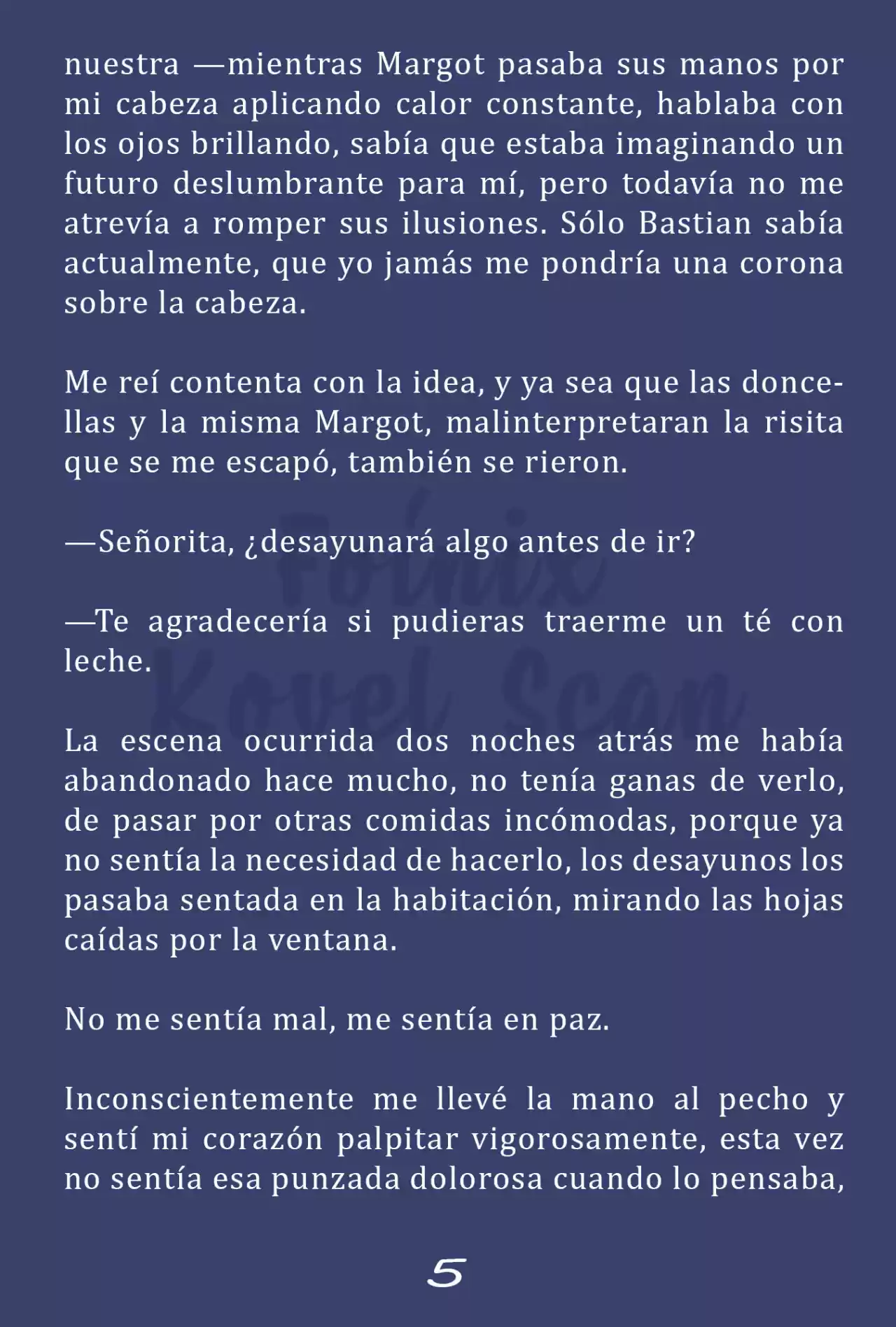 Fleur (Novela) - Capítulo 9 - Página 6 - LectorTMOo