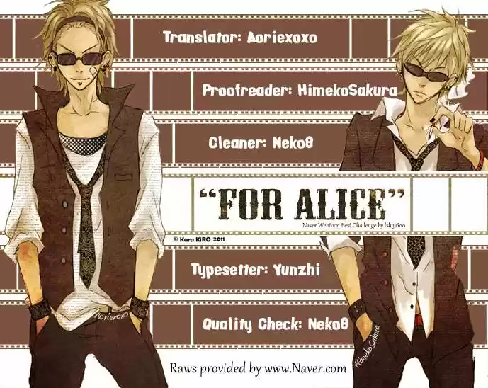 For Alice - Capítulo - Página 2 - LectorTMOo