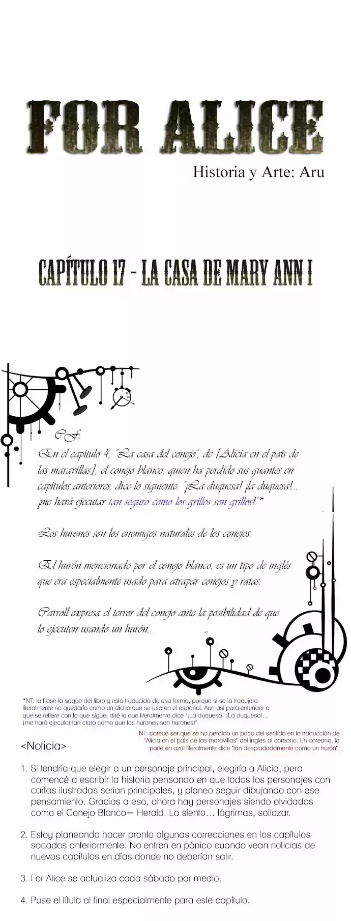 For Alice - Capítulo 17 - Página 8 - LectorTMOo