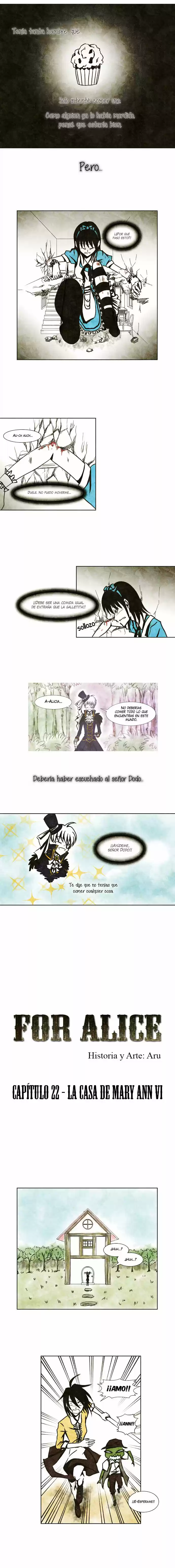 For Alice - Capítulo 22 - Página 3 - LectorTMOo