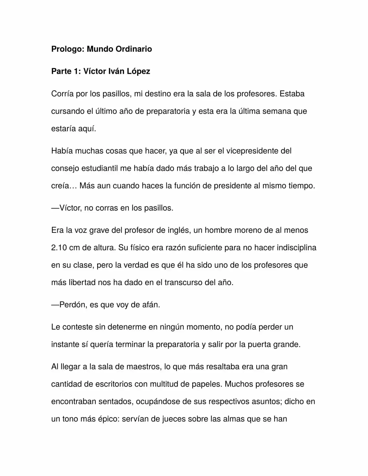 Forasteros (Novela) - Capítulo 1 - Página 1 - LectorTMOo