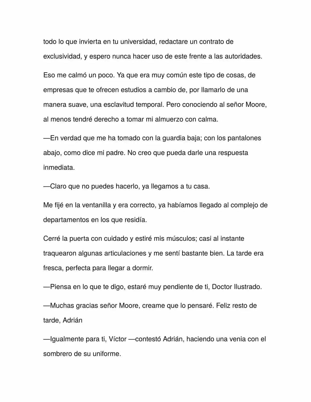 Forasteros (Novela) - Capítulo 1 - Página 23 - LectorTMOo