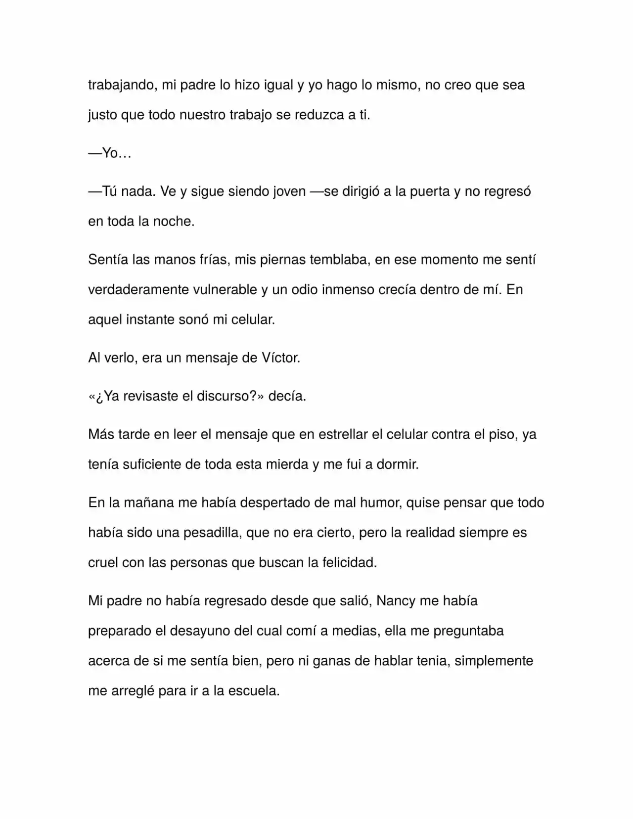 Forasteros (Novela) - Capítulo 2 - Página 18 - LectorTMOo