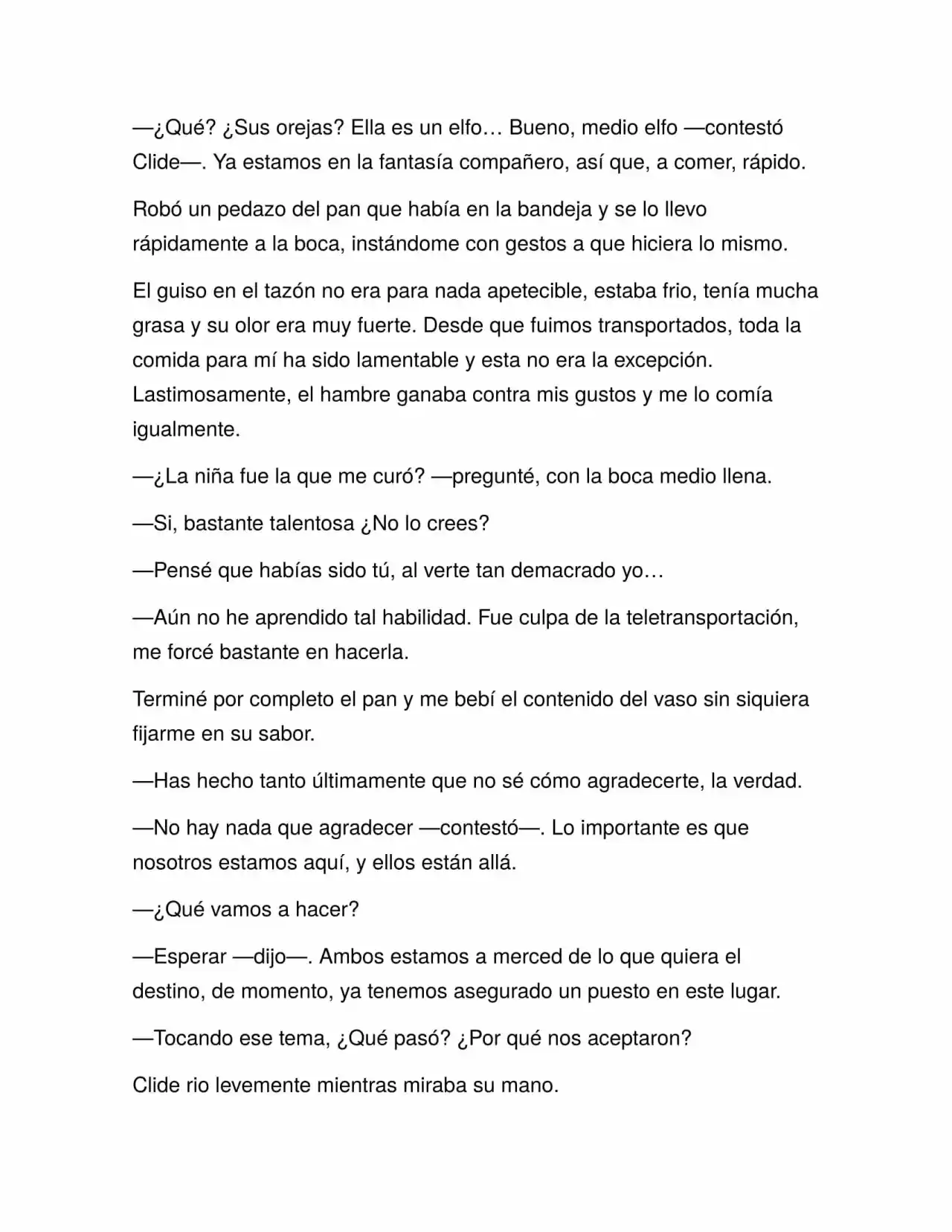 Forasteros (Novela) - Capítulo 5 - Página 6 - LectorTMOo