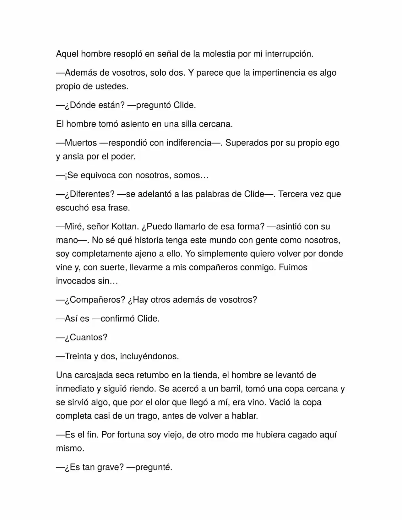 Forasteros (Novela) - Capítulo 5 - Página 9 - LectorTMOo