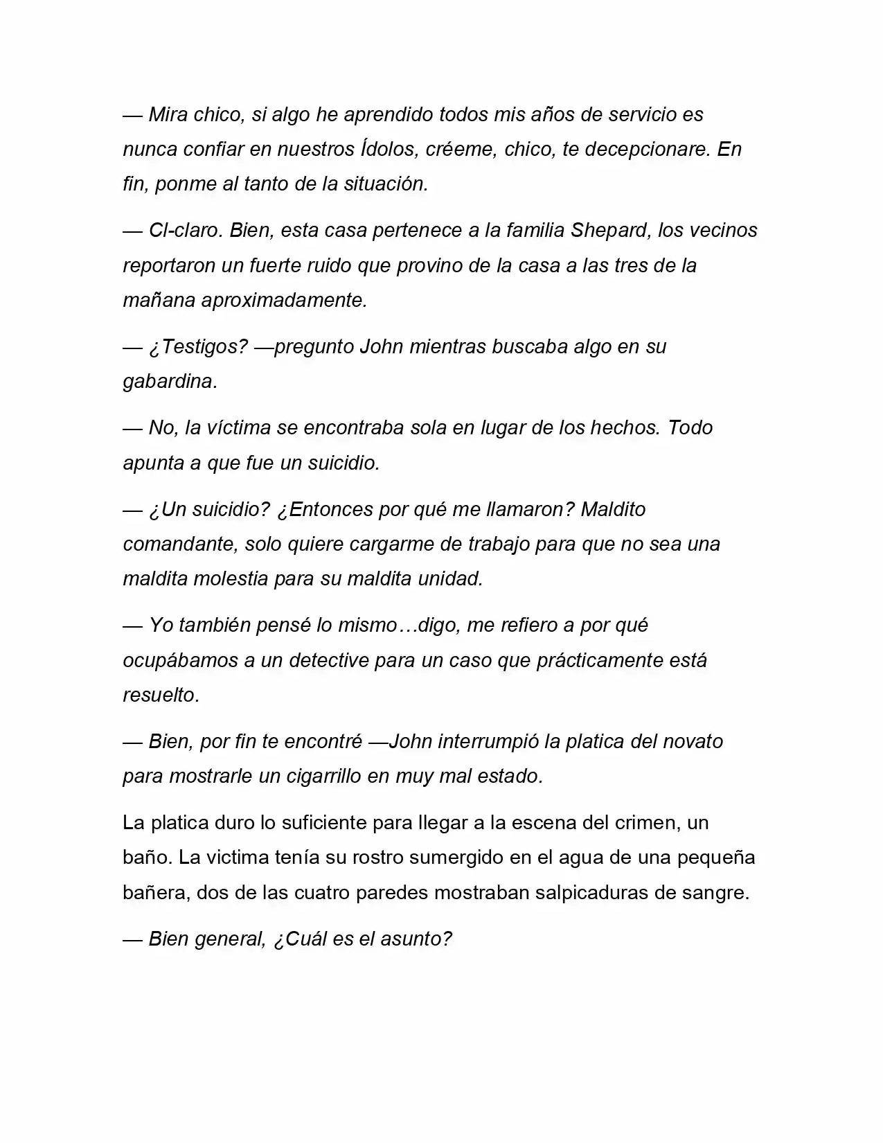 Forbidden World (Novela) capítulo 1 página 4