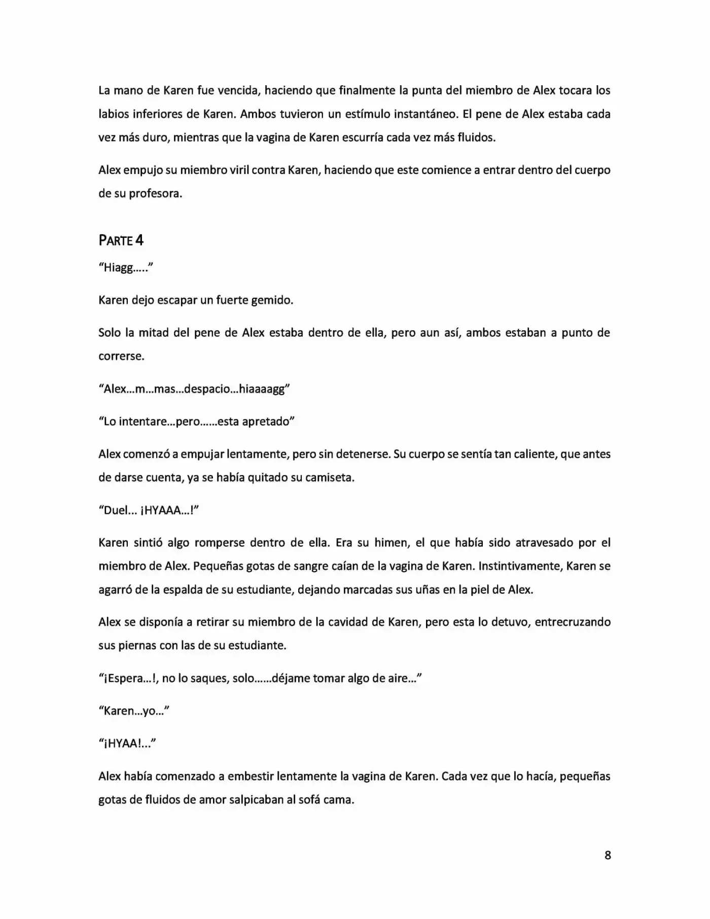 Forbidden World (Novela) capítulo 2 página 8