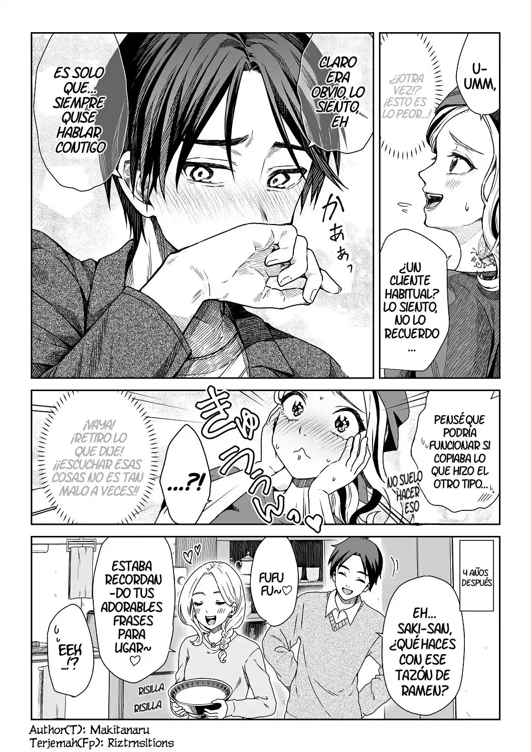 Former Delinquent Girlfriend And Mister Earnest (web Comic) - Capítulo 3 - Página 2 - LectorTMOo