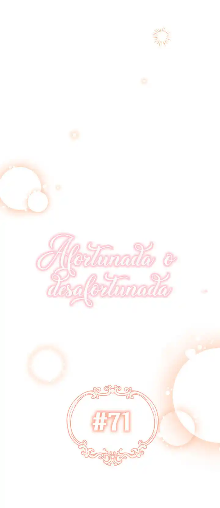 Fortuna O Aflicción? - Capítulo 71 - Página 6 - LectorTMOo