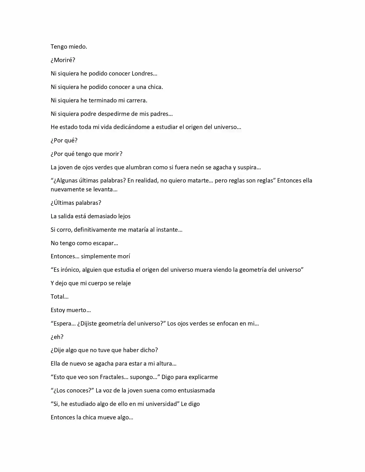 Fractal (Novela) - Capítulo 0.20 - Página 5 - LectorTMOo