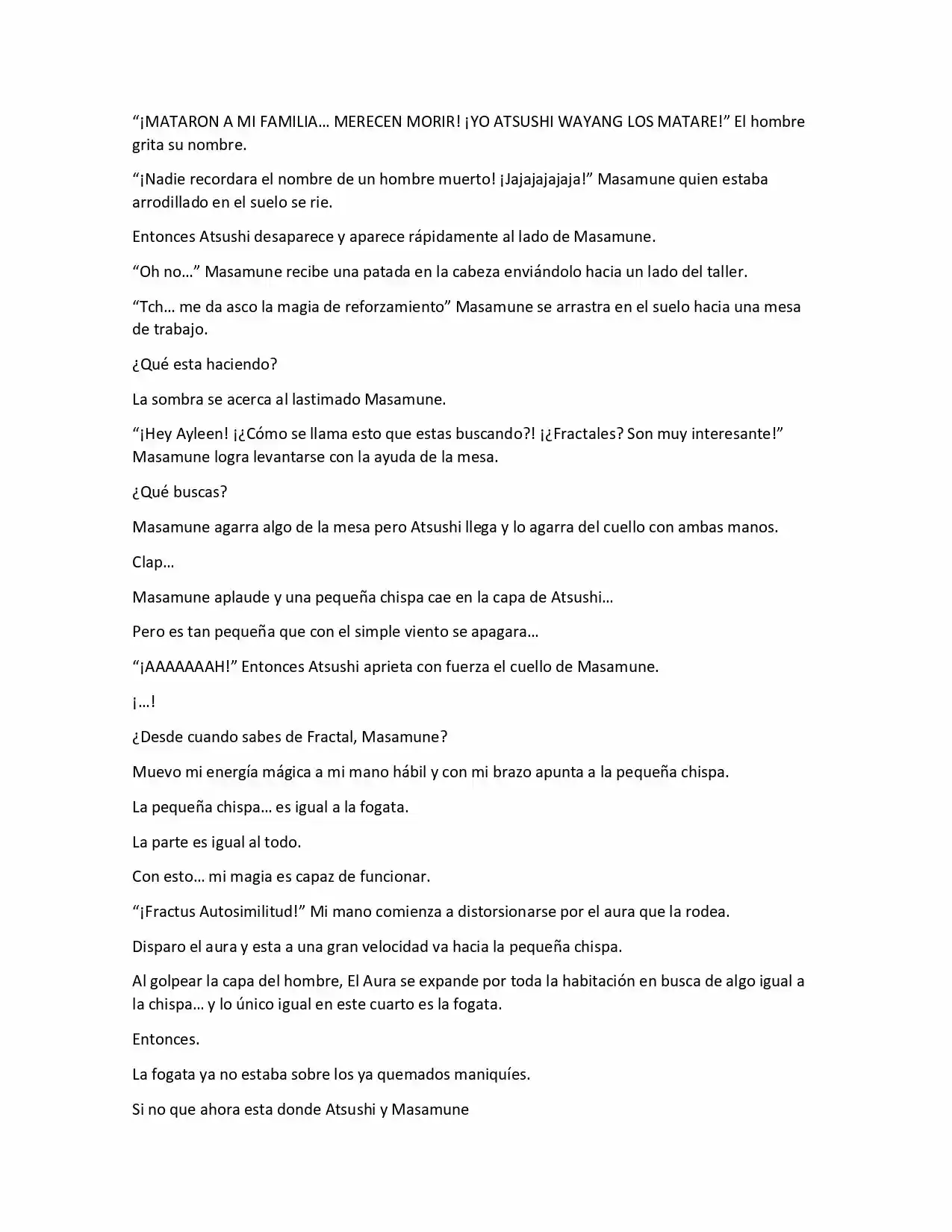 Fractal (Novela) - Capítulo 10 - Página 5 - LectorTMOo