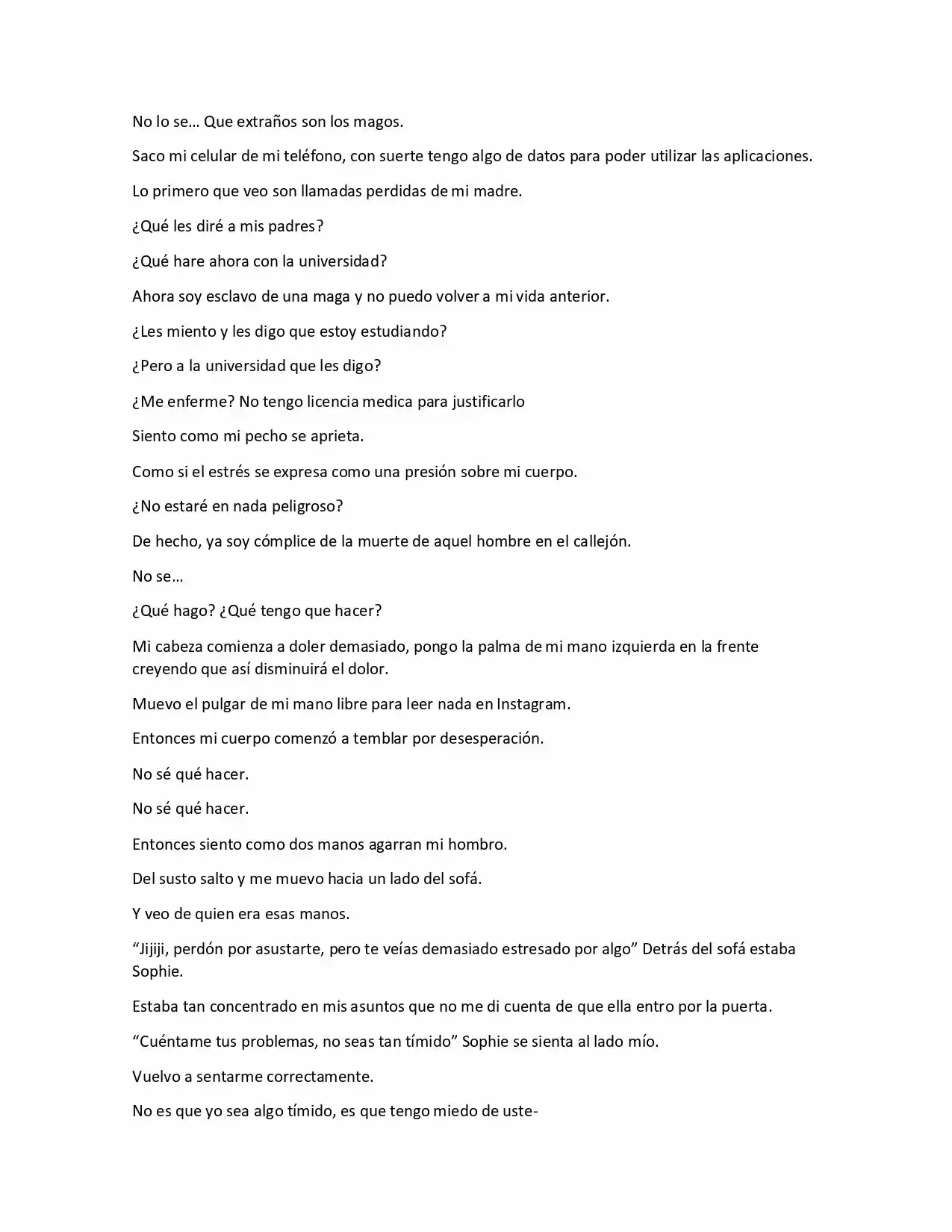 Fractal (Novela) - Capítulo 2 - Página 5 - LectorTMOo