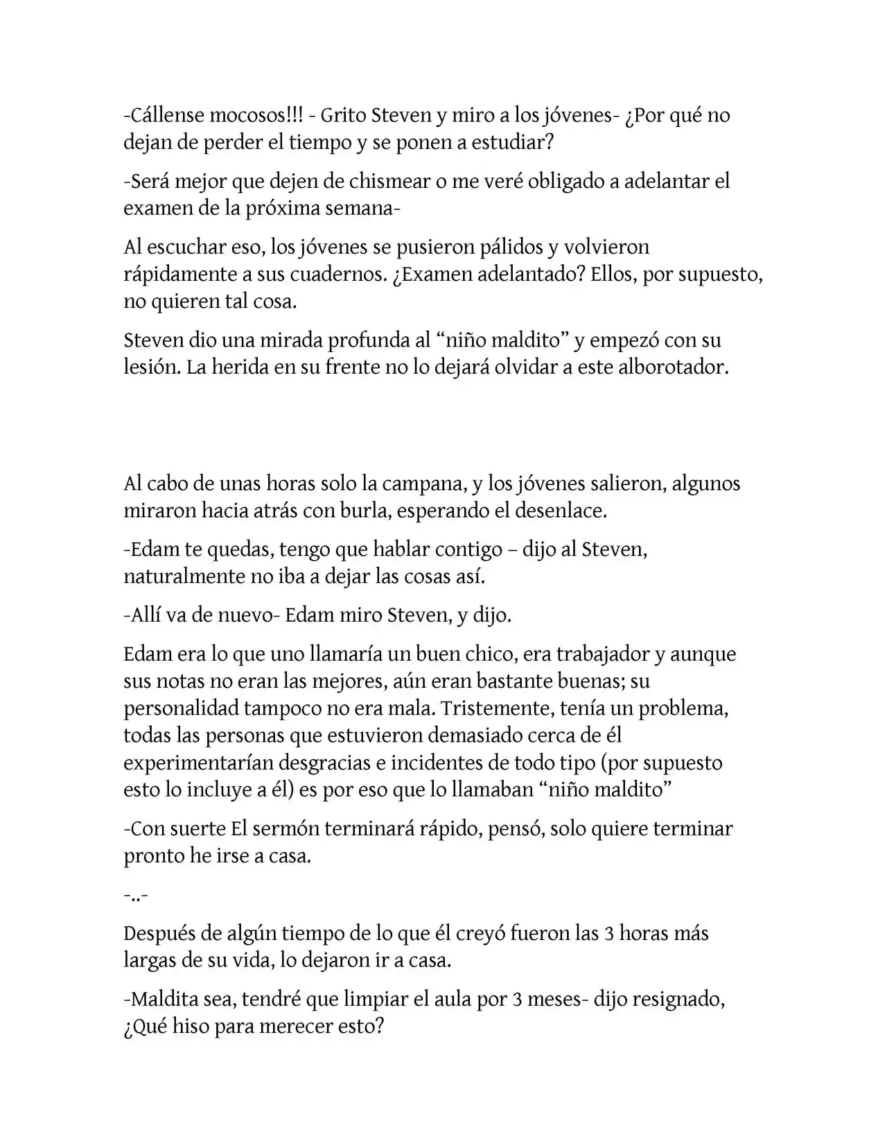 Fragmento De Dios (Novela) - Capítulo 1 - Página 2 - LectorTMOo