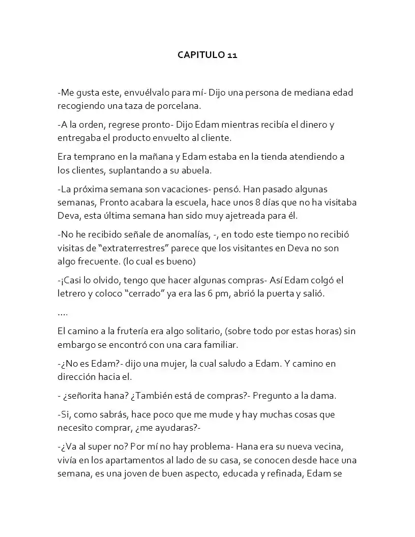 Fragmento De Dios (Novela) - Capítulo 11 - Página 1 - LectorTMOo