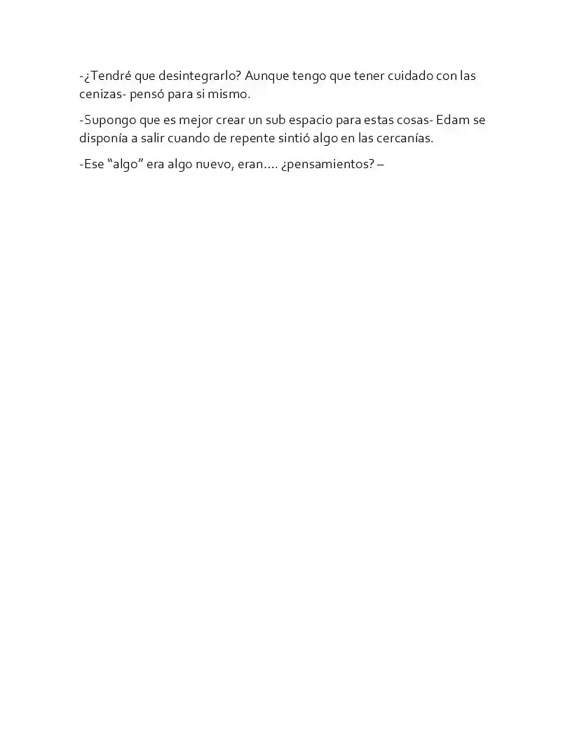 Fragmento De Dios (Novela) - Capítulo 11 - Página 5 - LectorTMOo