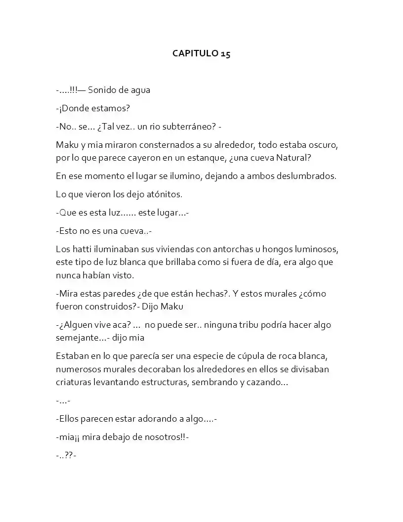 Fragmento De Dios (Novela) - Capítulo 15 - Página 1 - LectorTMOo
