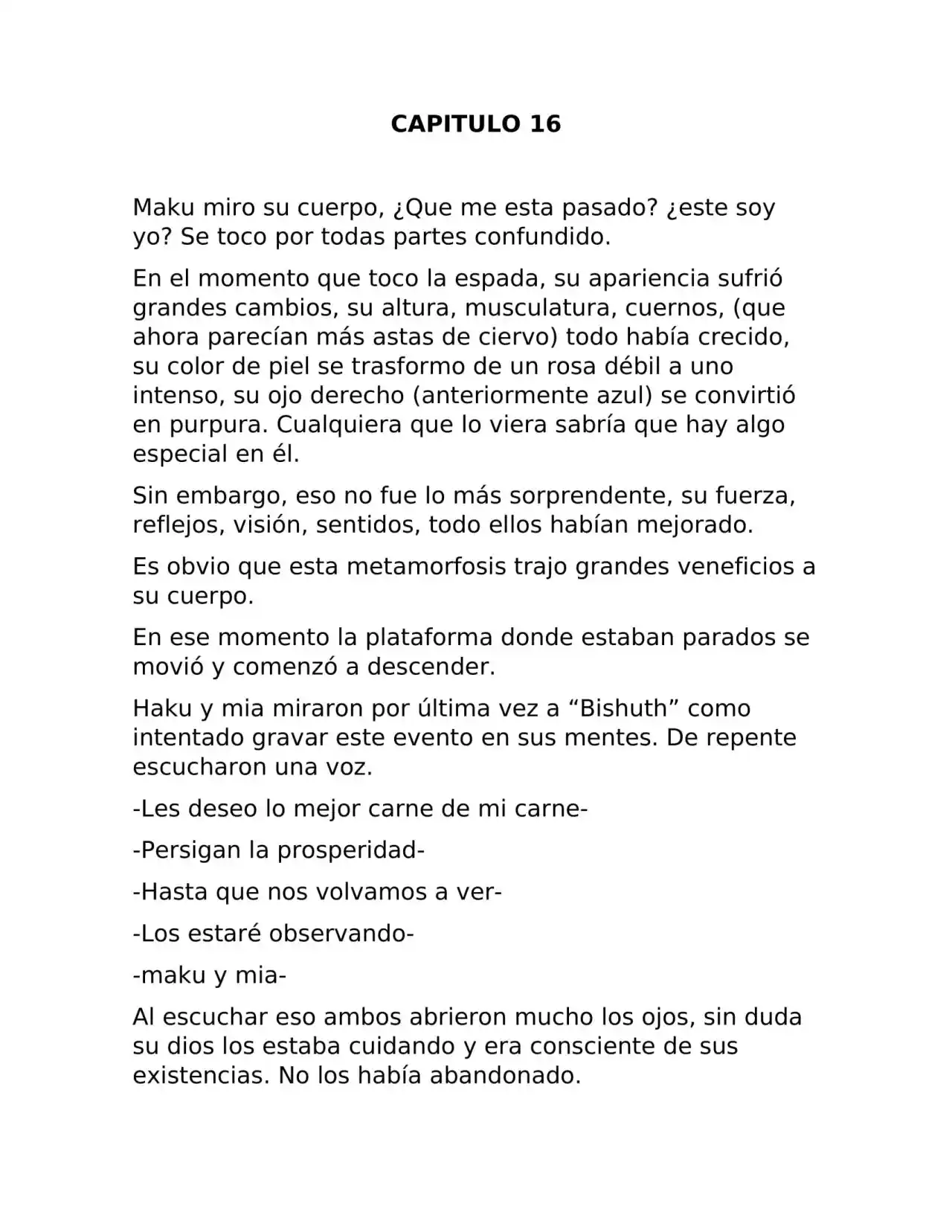 Fragmento De Dios (Novela) - Capítulo 16 - Página 1 - LectorTMOo