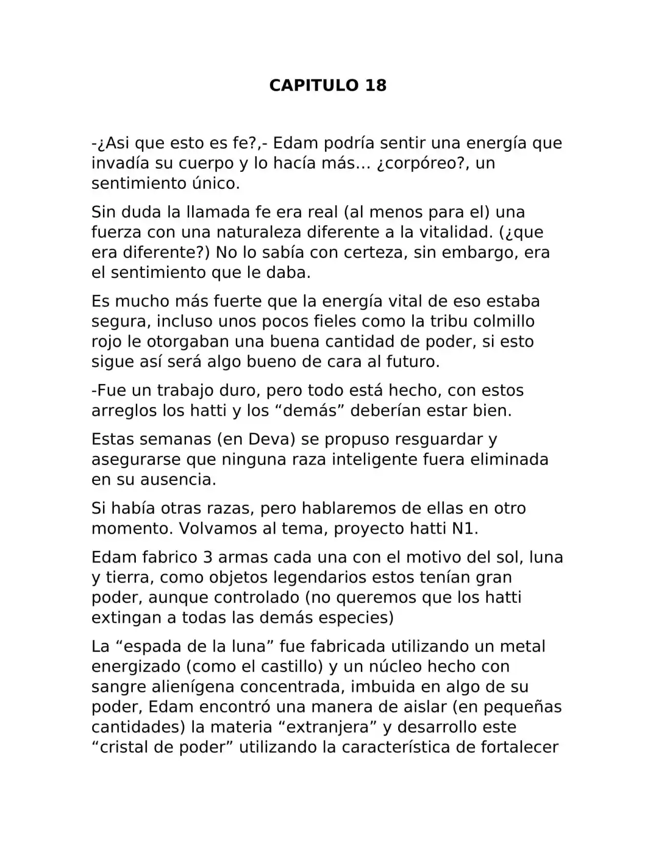 Fragmento De Dios (Novela) - Capítulo 18 - Página 1 - LectorTMOo