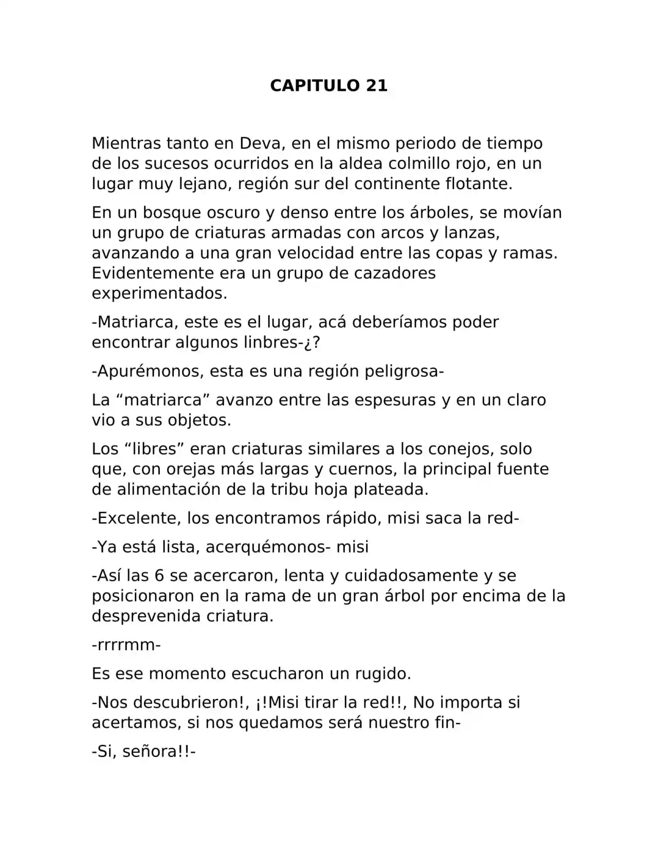 Fragmento De Dios (Novela) - Capítulo 21 - Página 1 - LectorTMOo