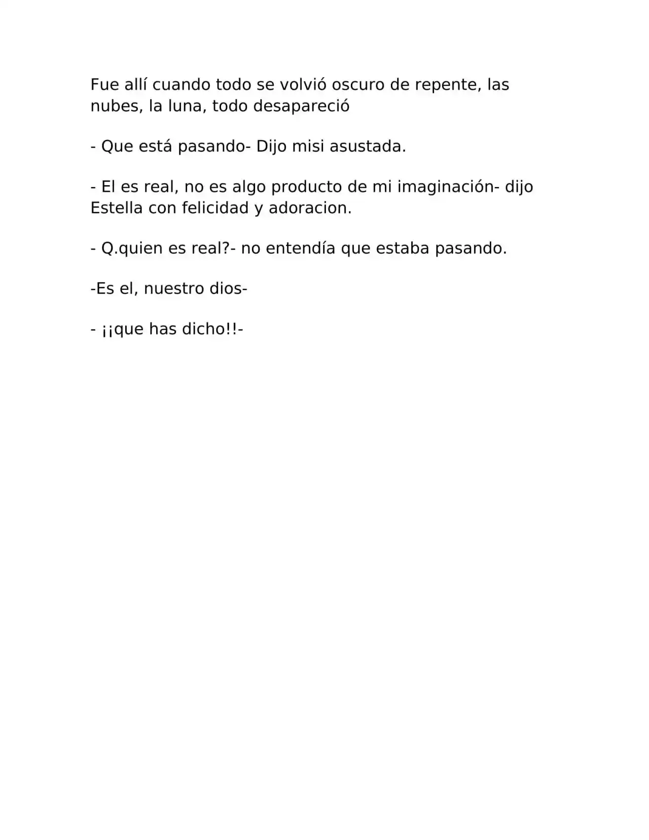 Fragmento De Dios (Novela) - Capítulo 23 - Página 4 - LectorTMOo