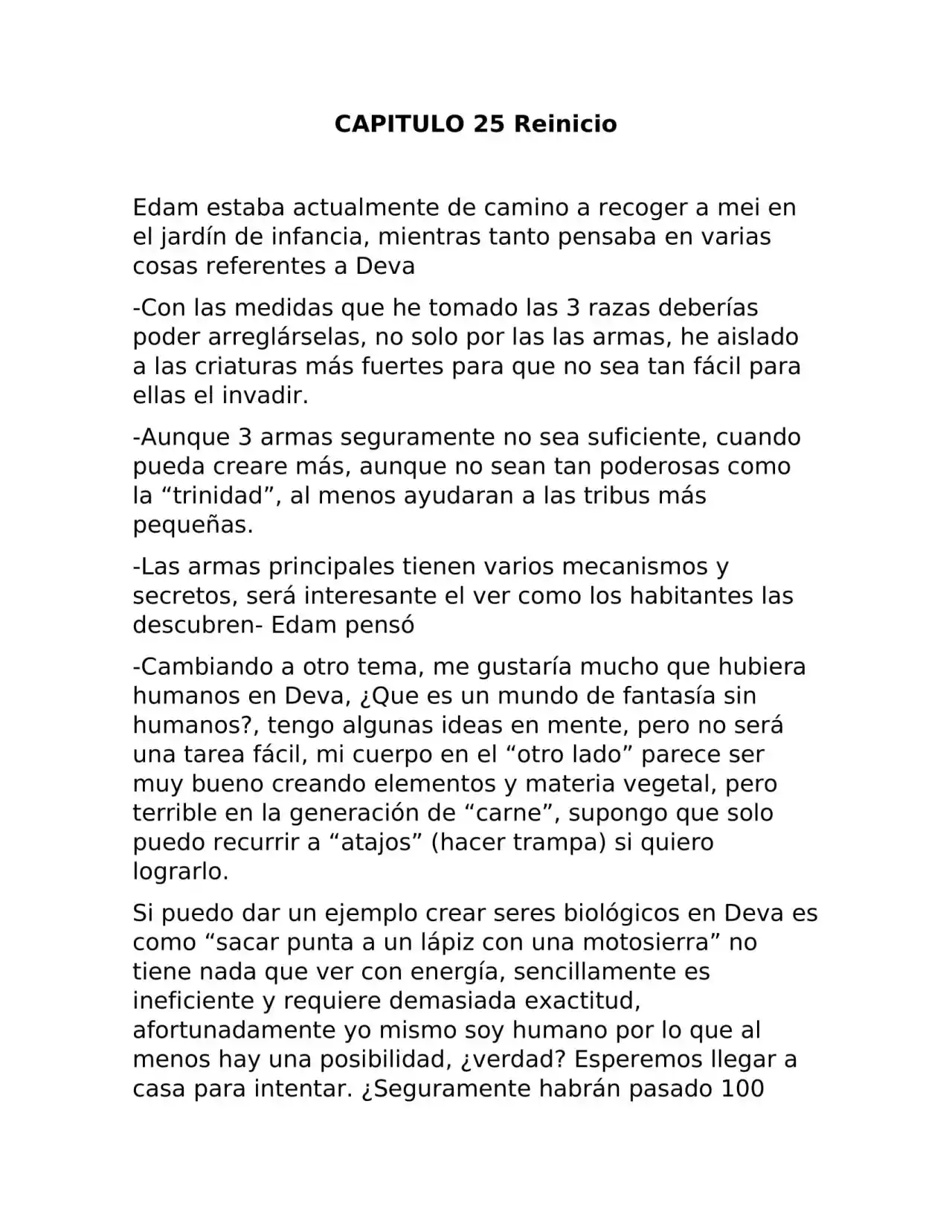 Fragmento De Dios (Novela) - Capítulo 25 - Página 1 - LectorTMOo