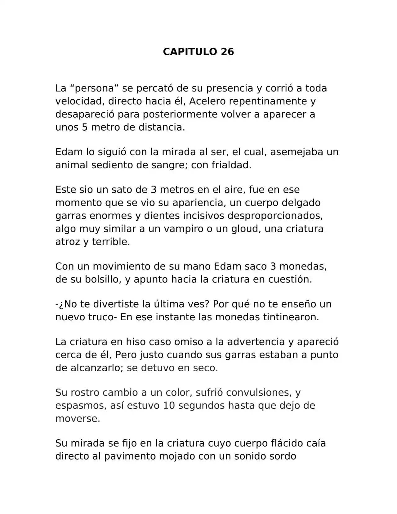 Fragmento De Dios (Novela) - Capítulo 26 - Página 1 - LectorTMOo