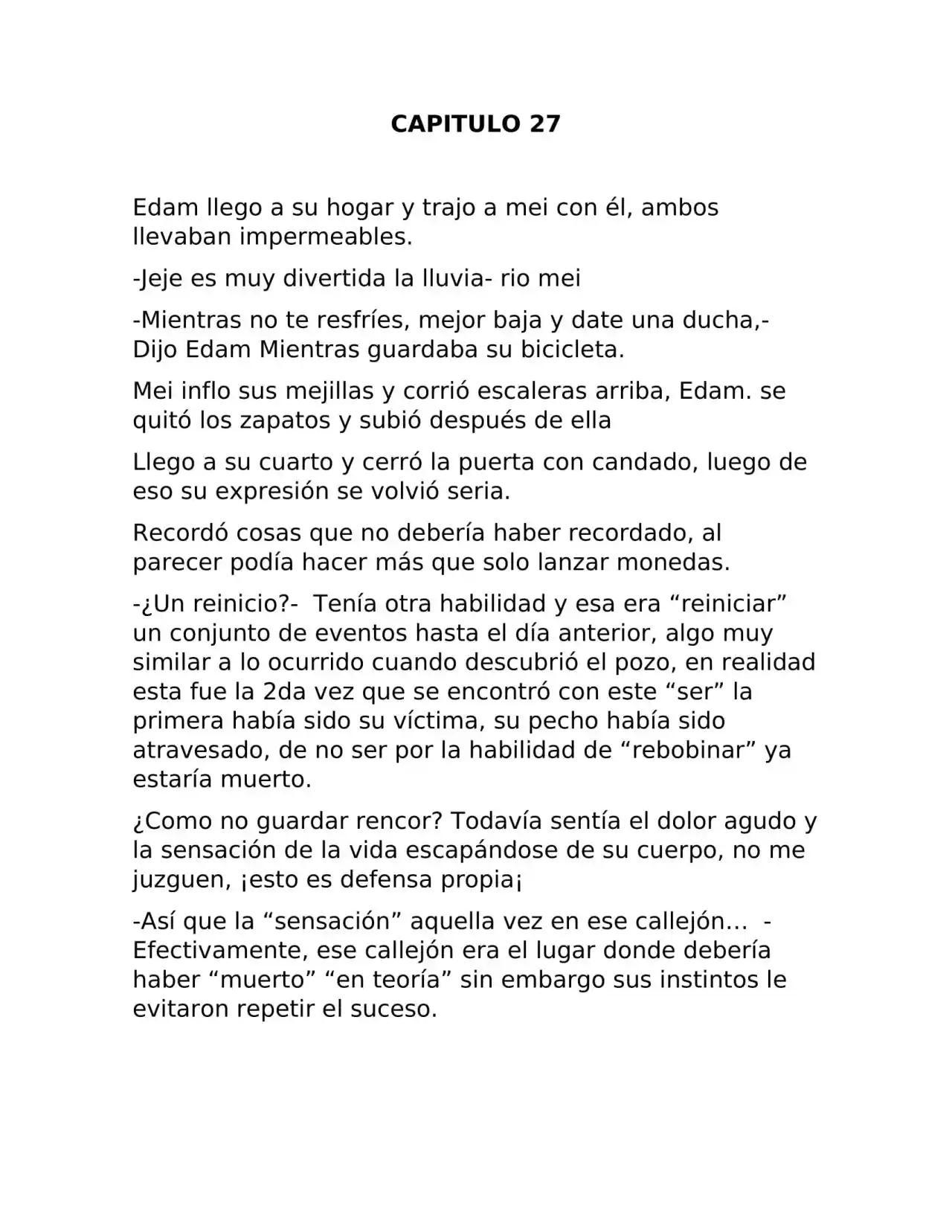 Fragmento De Dios (Novela) - Capítulo 27 - Página 1 - LectorTMOo
