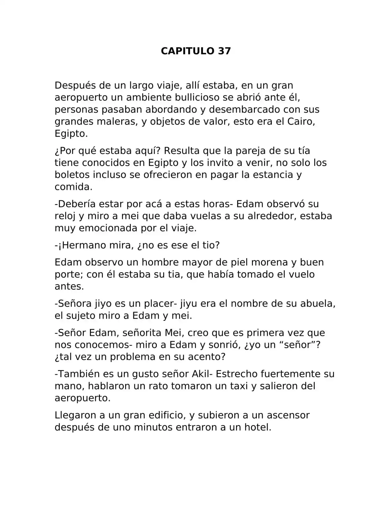 Fragmento De Dios (Novela) - Capítulo 37 - Página 1 - LectorTMOo