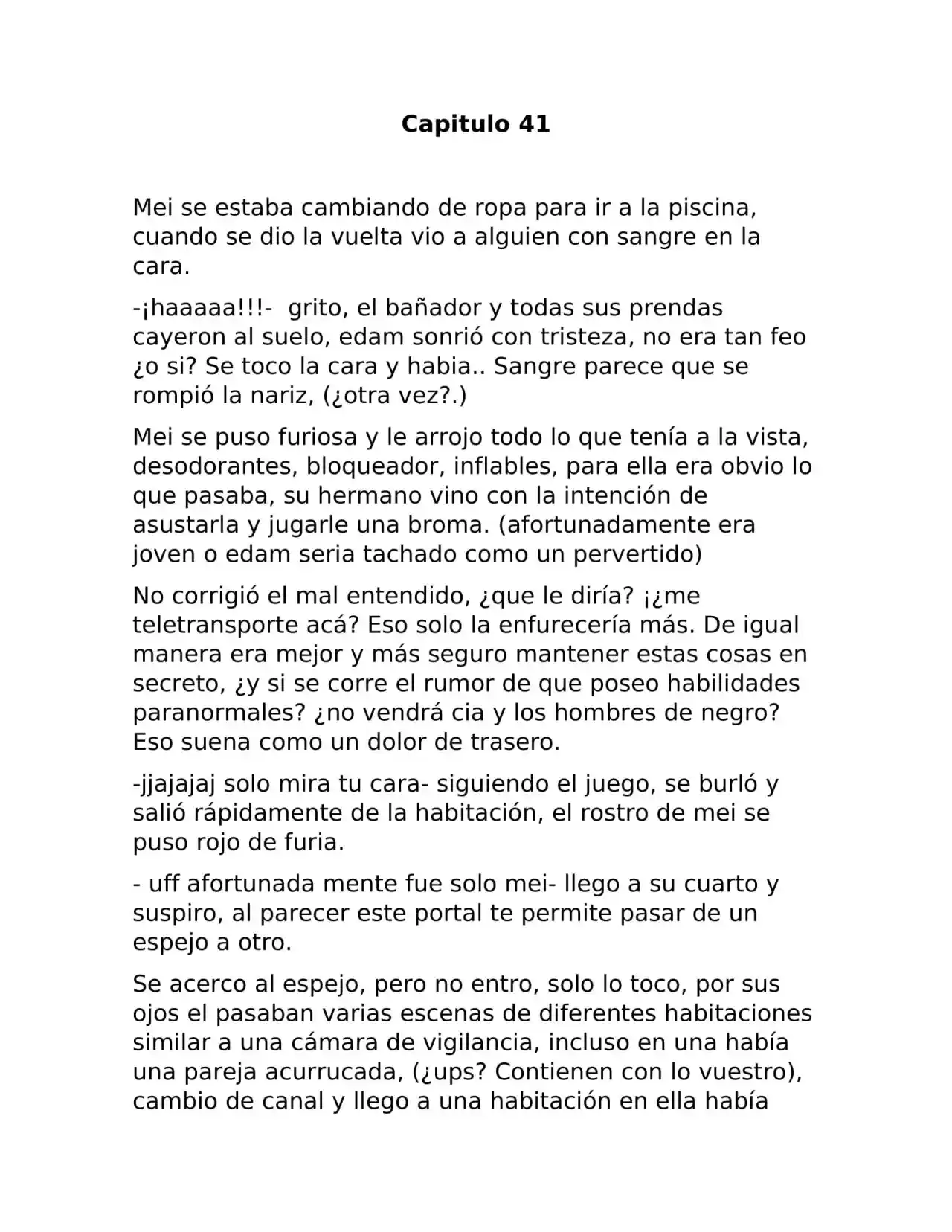 Fragmento De Dios (Novela) - Capítulo 41 - Página 1 - LectorTMOo