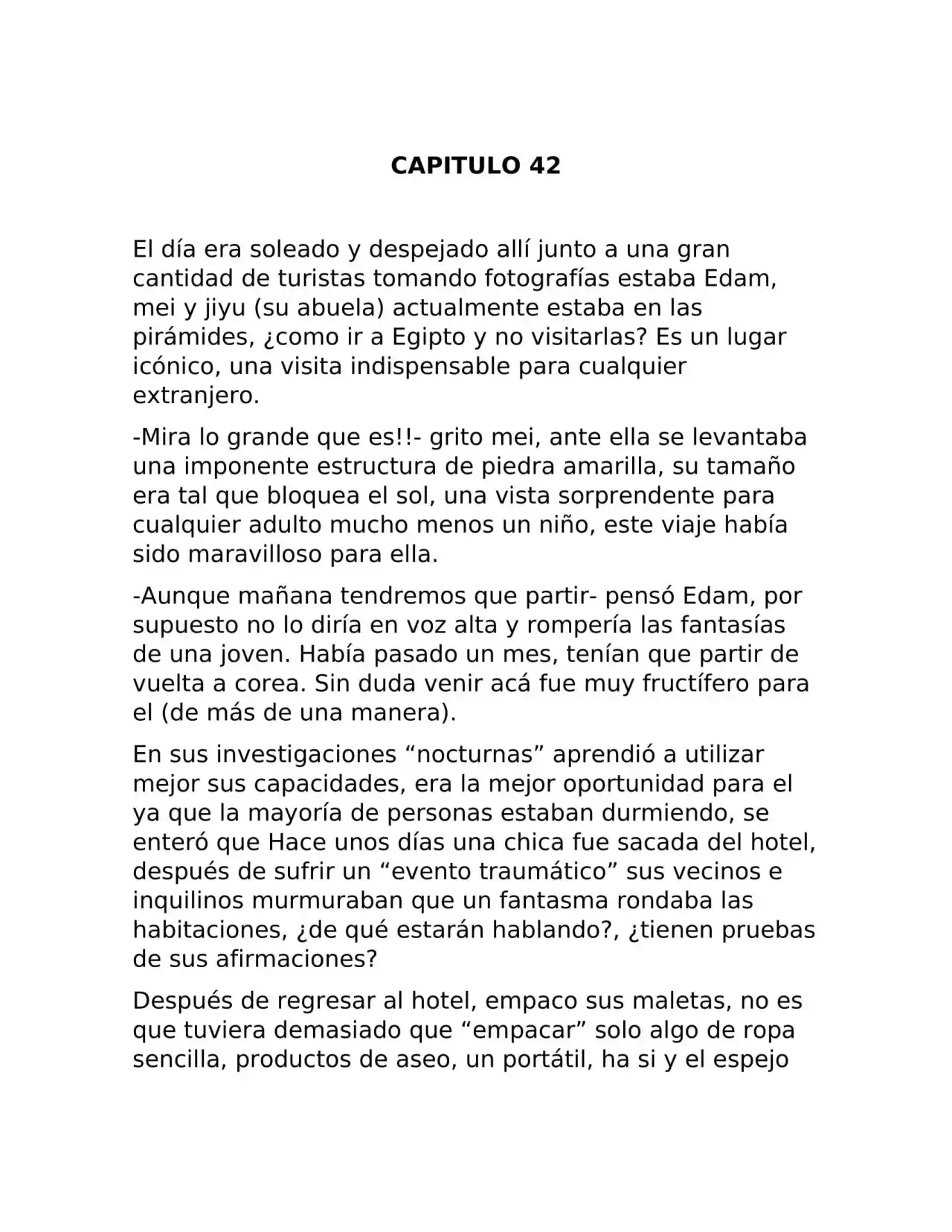 Fragmento De Dios (Novela) - Capítulo 42 - Página 1 - LectorTMOo