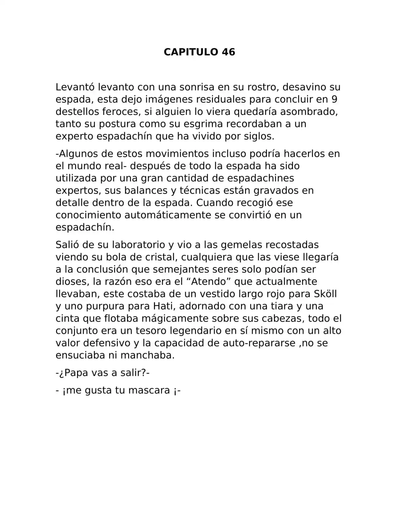 Fragmento De Dios (Novela) - Capítulo 46 - Página 1 - LectorTMOo