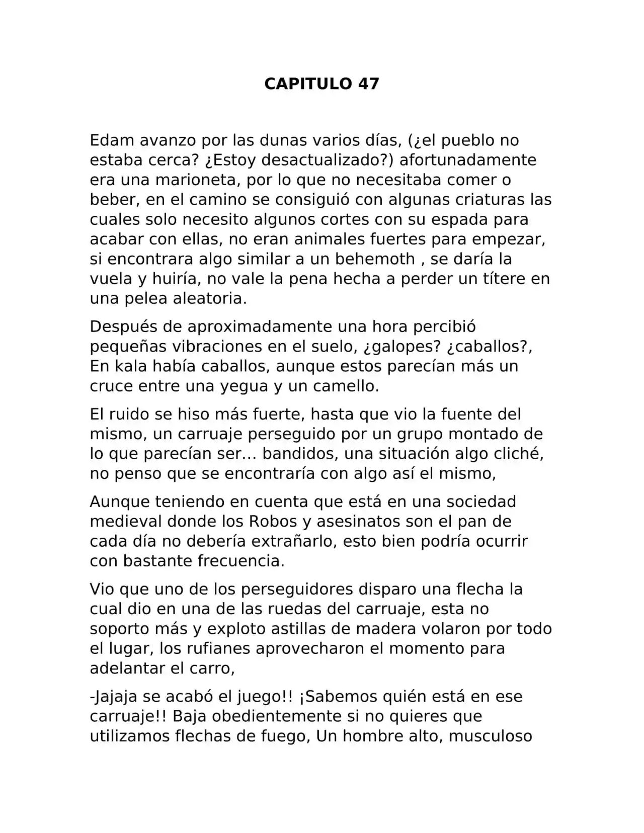 Fragmento De Dios (Novela) - Capítulo 47 - Página 1 - LectorTMOo