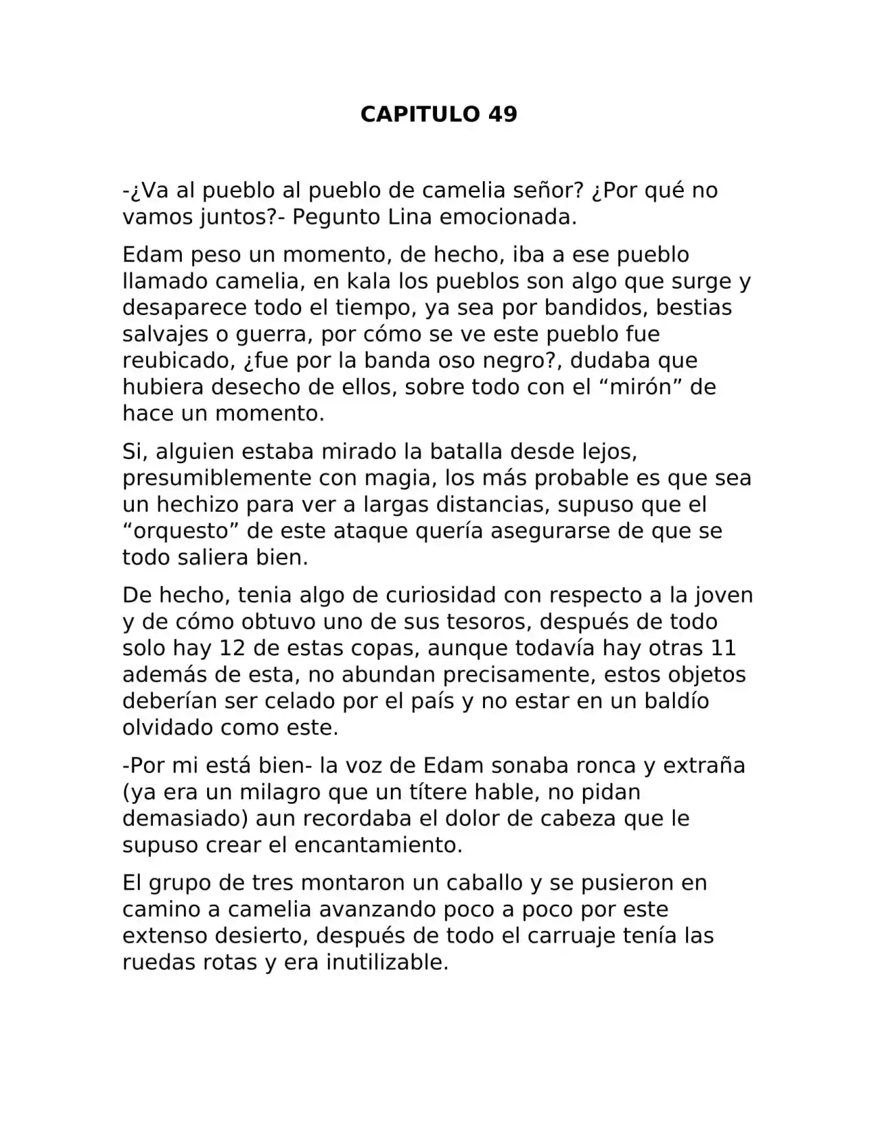 Fragmento De Dios (Novela) - Capítulo 49 - Página 1 - LectorTMOo
