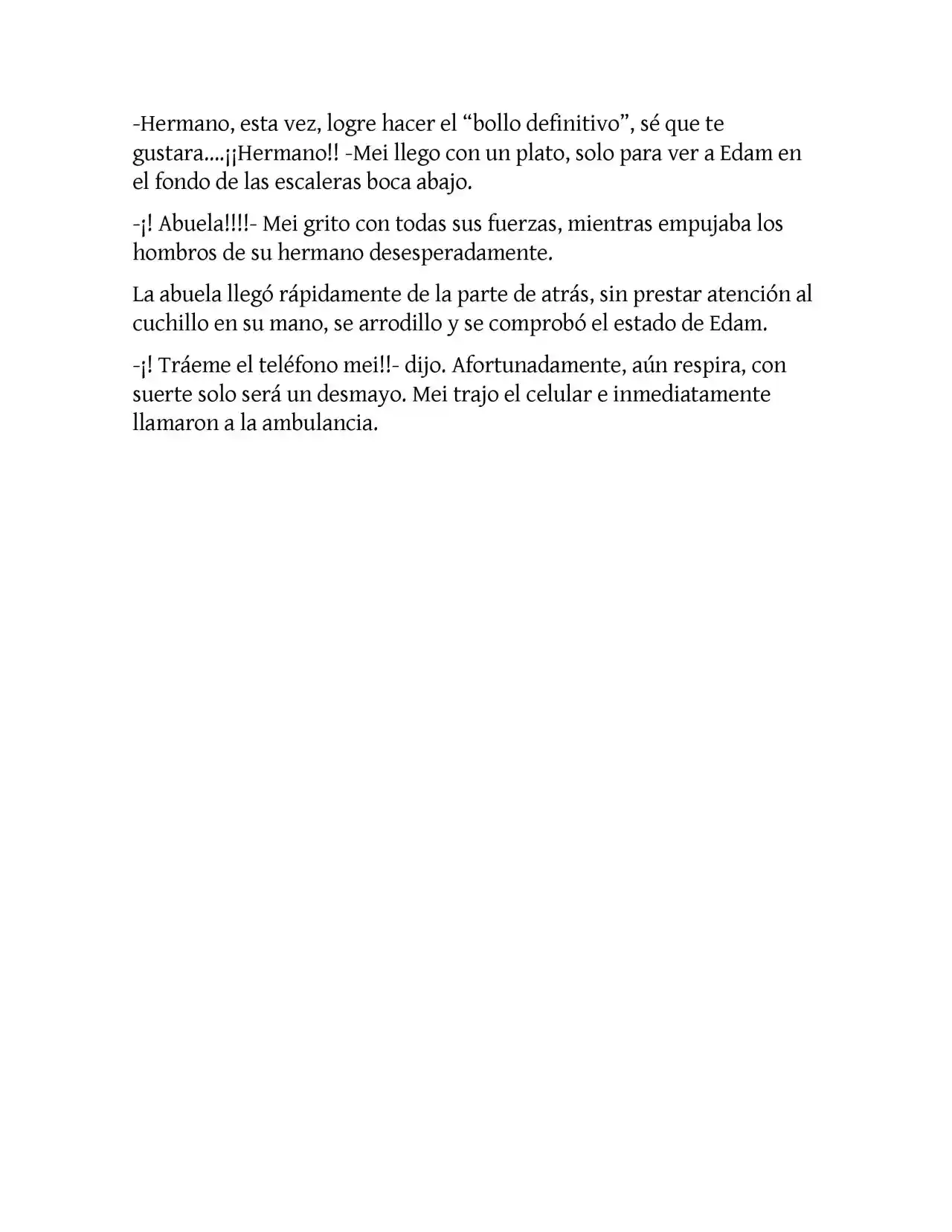 Fragmento De Dios (Novela) - Capítulo 5 - Página 4 - LectorTMOo