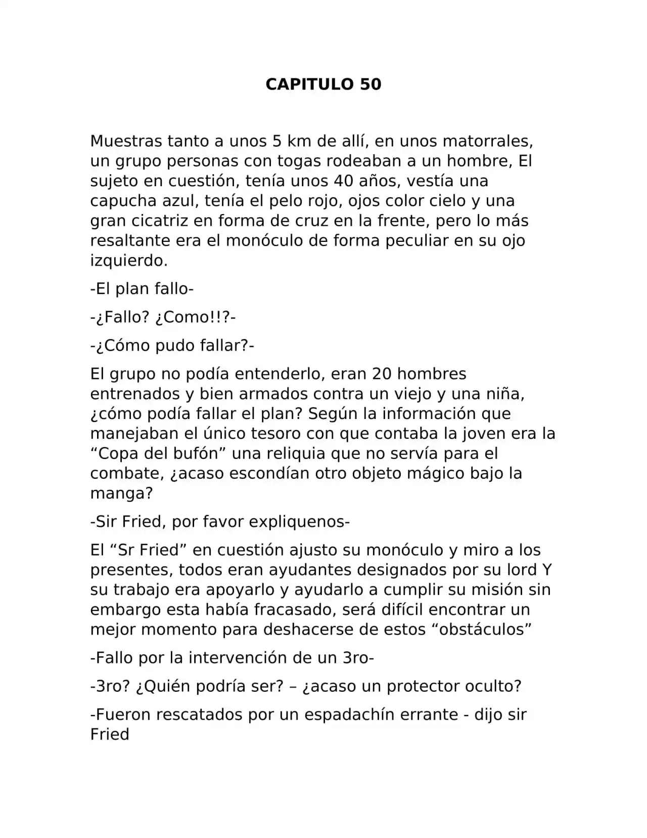 Fragmento De Dios (Novela) - Capítulo 50 - Página 1 - LectorTMOo