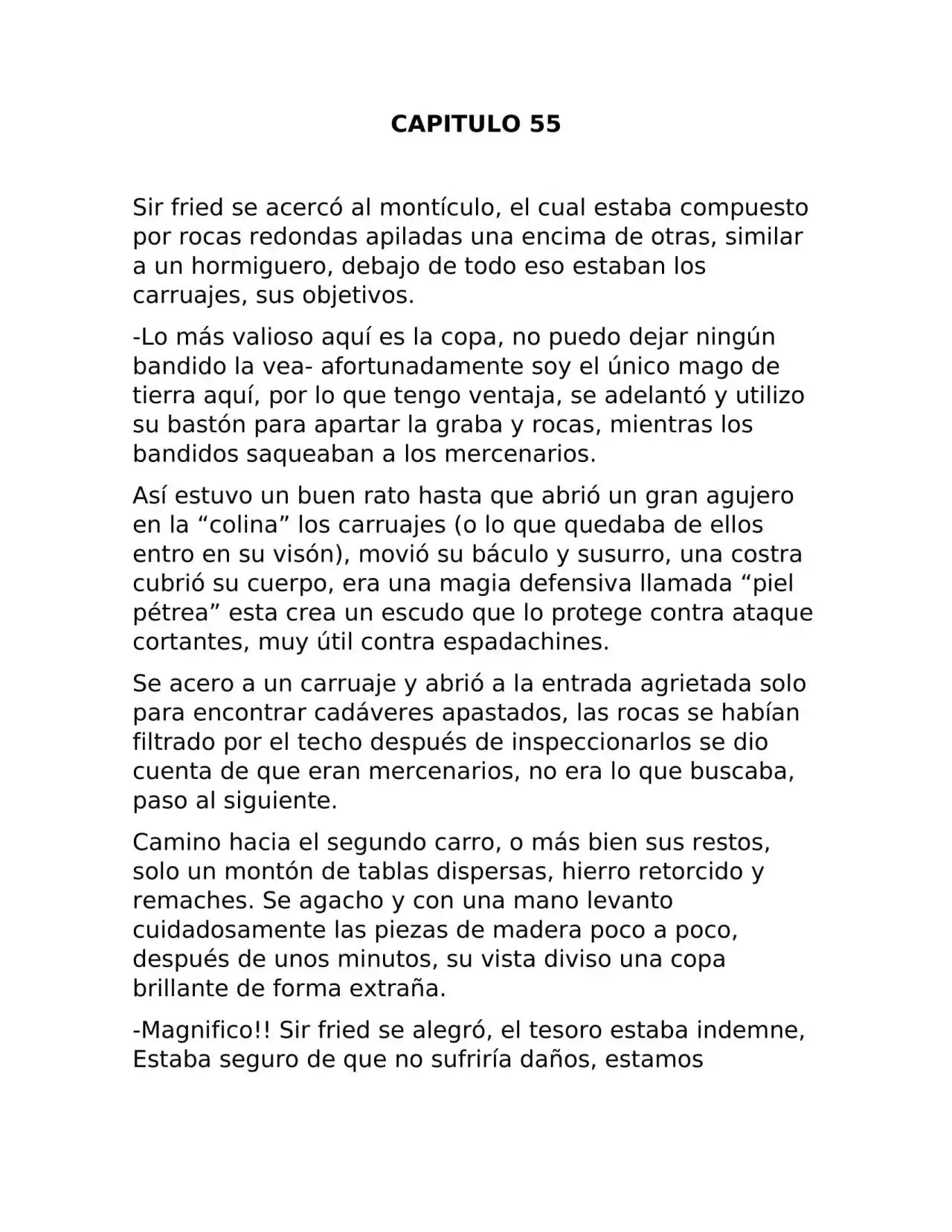 Fragmento De Dios (Novela) - Capítulo 55 - Página 1 - LectorTMOo