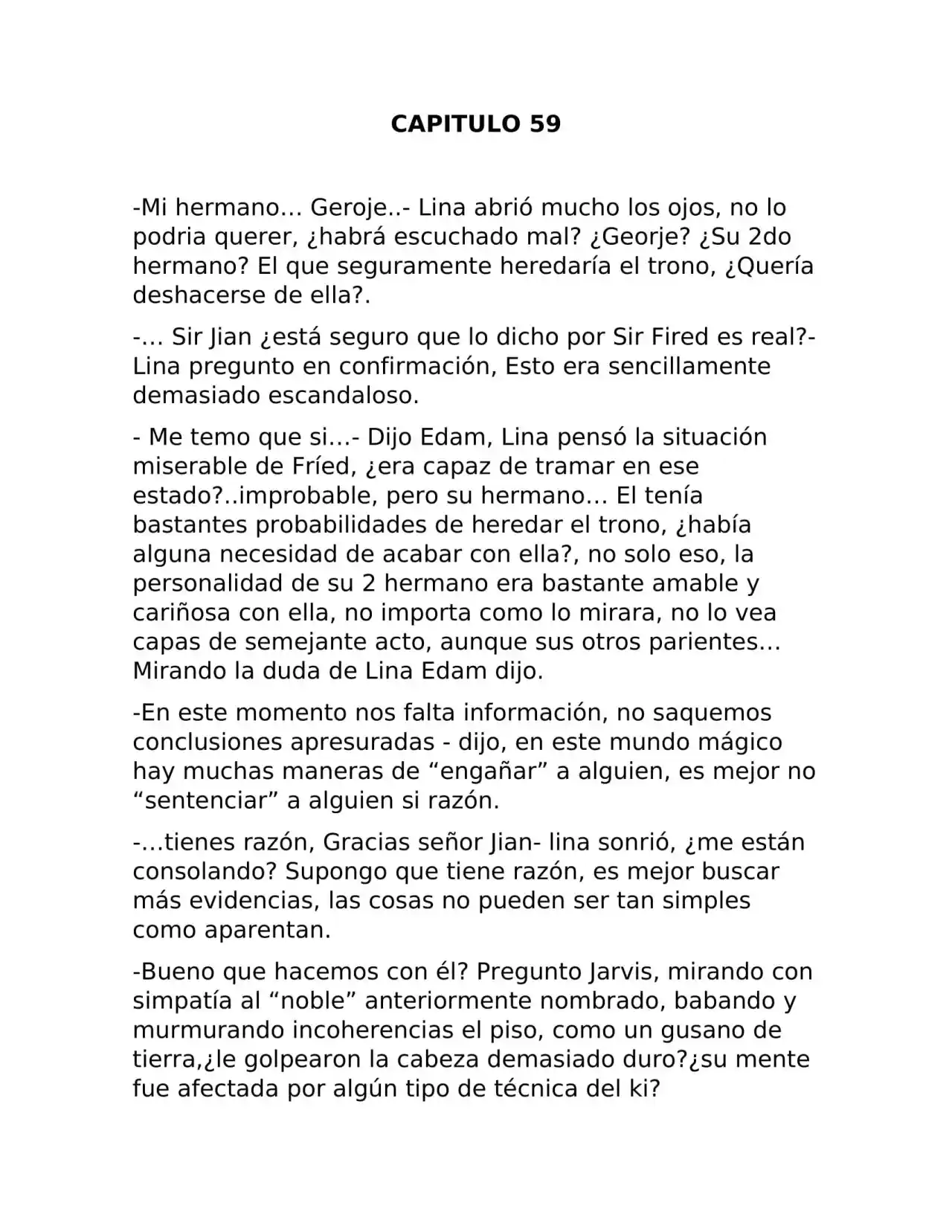 Fragmento De Dios (Novela) - Capítulo 59 - Página 1 - LectorTMOo