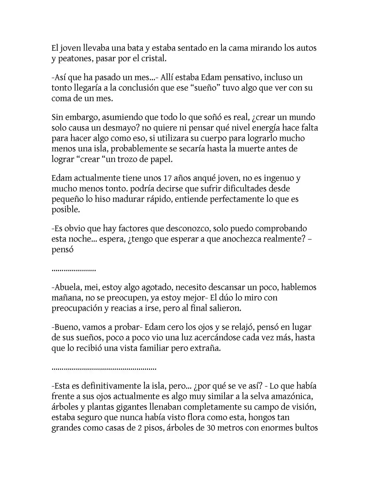 Fragmento De Dios (Novela) - Capítulo 6 - Página 2 - LectorTMOo