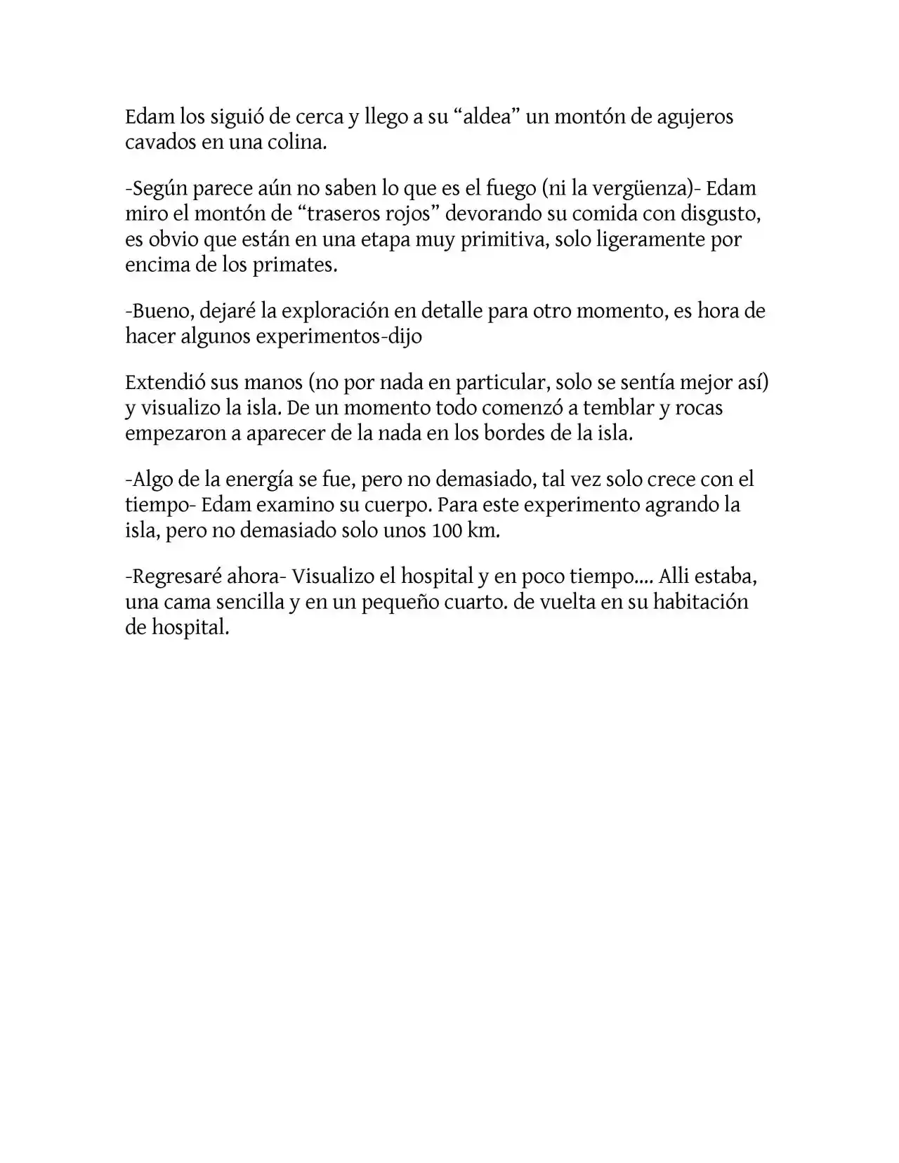 Fragmento De Dios (Novela) - Capítulo 6 - Página 5 - LectorTMOo