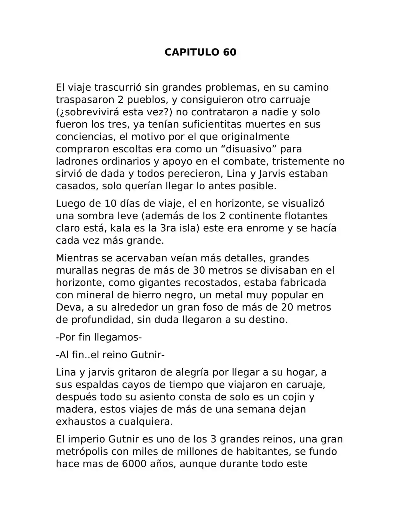 Fragmento De Dios (Novela) - Capítulo 60 - Página 1 - LectorTMOo